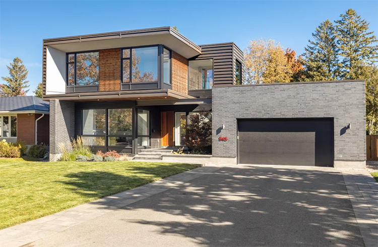 Modern residential home protected by First Choice Pest Control